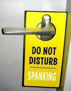 Do Not Disturb Spanking